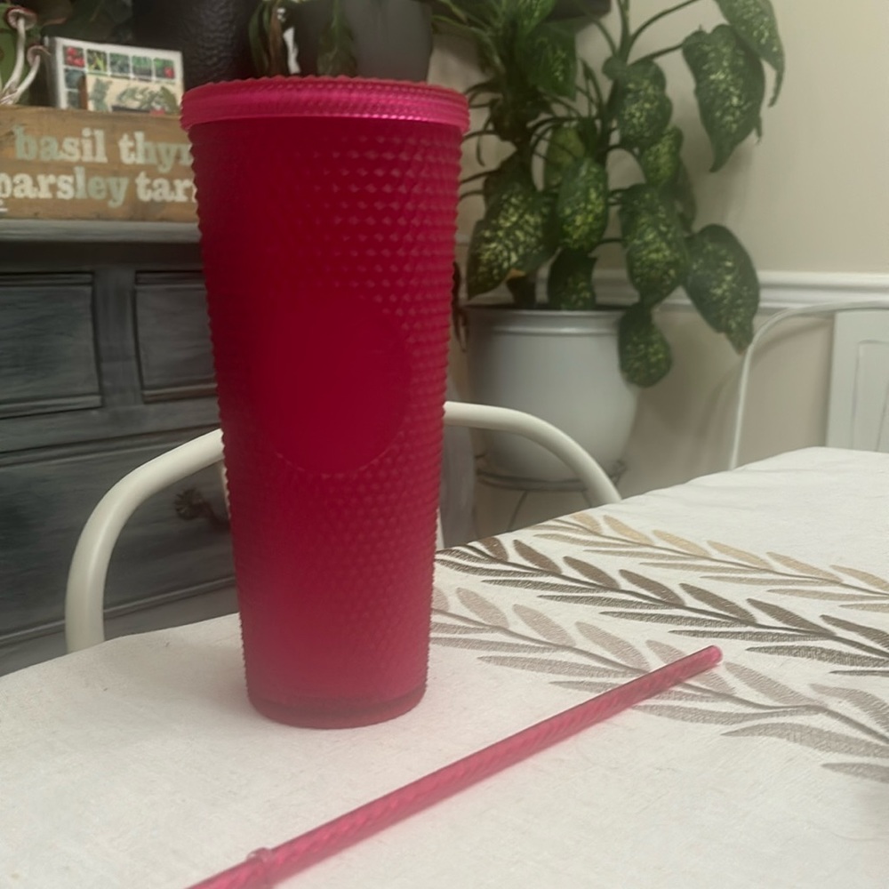 Pink Starbucks cup